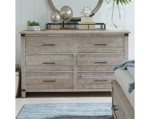Foundry Dresser in Weathered Stone