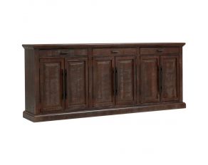 Hermosa 95 Inch Console with 6 Doors in Umber