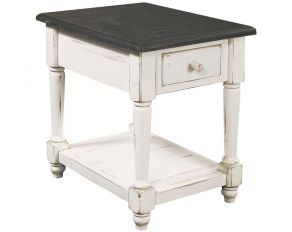 Hinsdale Chairside Table in Cottonwood