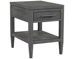 Preston Chairside Table in Urbane Grey