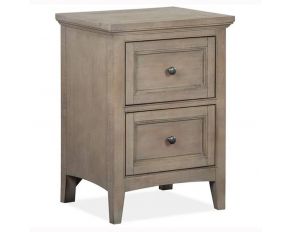 Paxton Place Small Drawer Nightstand in Dovetail Grey