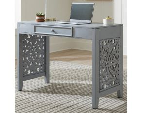 Trellis Lane Accent Writing Desk in Grey