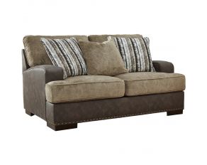 Alesbury Loveseat in Chocolate