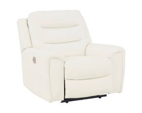 Warlin Power Recliner in White