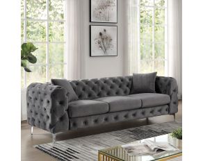 Sapphira Sofa in Dark Gray