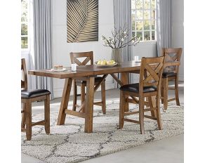 Darby Gathering Table in Brown