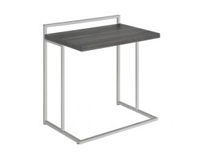 Snack Table in Weathered Grey