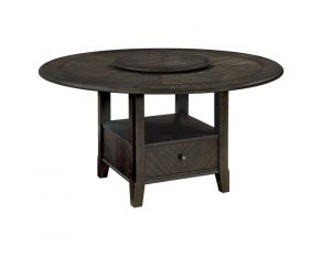 Twyla Round Dining Table in Dark Cocoa