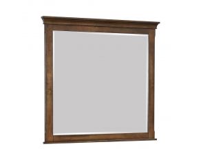 Franco Rectangular Mirror in Burnished Oak