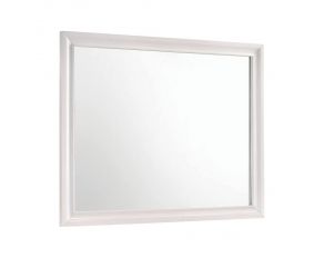 Miranda Rectangular Mirror in White