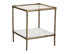 Ryandale Accent Table in Antique Brass