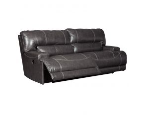 Ashley Furniture McCaskill 2 Seat Reclining Power Sofa in Gray