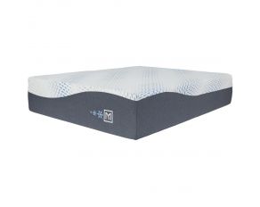 Millennium Cushion Firm Gel Memory Foam Hybrid King Mattress in White