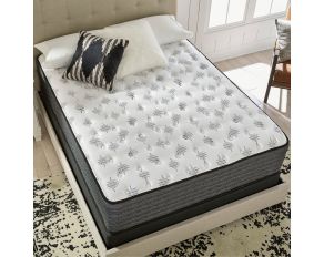 Ultra Luxury Firm Tight Top with Memory Foam King Mattress in White
