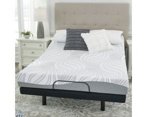 8 Inch Memory Foam Full Mattress in White