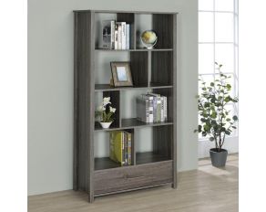 Dylan Bookcase in Weathered Grey