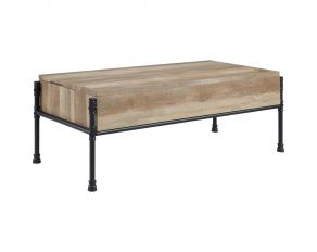 Brantley Lift Top Coffee Table in Oak Finish