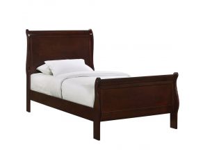 Louis Philippe Twin Panel Bed in Cherry