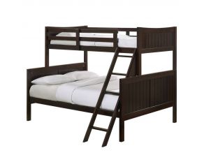 Sami Twin Over Full Bunk Bed in Espresso Finish