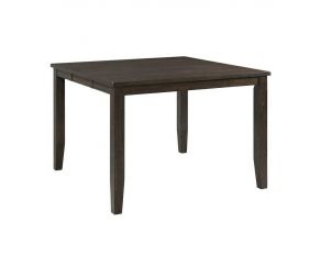 Mango Counter Height Table in Dark Brown Finish