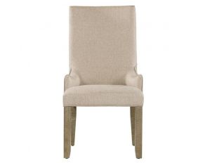 Stone Parson Side Chair in Grey Finish