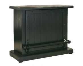 Catalina Bar in Rustic Black Finish