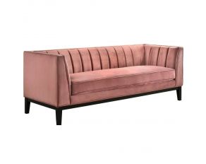 Calais Sofa in Rose Finish