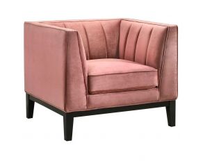 Calais Chair in Rose Finish