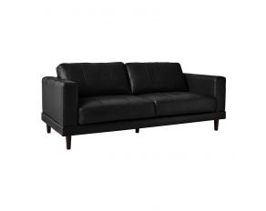 Hampton Sofa in Fiero Black Finish