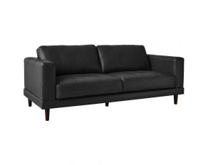 Hampton Sofa in Fiero Charcoal Finish