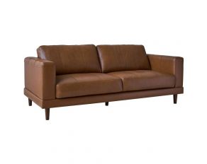 Hampton Sofa in Fiero Tan Finish