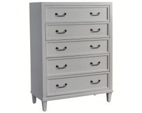 Dunescape 5 Drawer Chest in Painted White