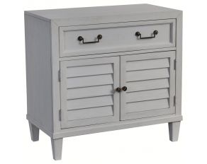 Dunescape 2 Door Nightstand in Painted White