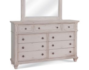 Sedona Dresser in Cobblestone White