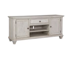 Sedona 66 Inch TV Console in Cobblestone White