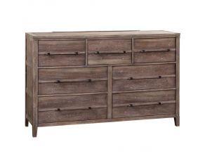 Aurora Dresser in Weathered Grey