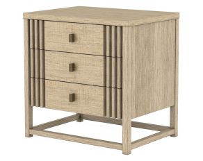 North Side Small Nightstand in Shale