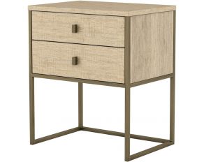 North Side Accent Nightstand in Shale