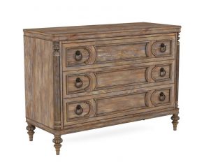 Architrave Bachelor Chest in Rustic Almond