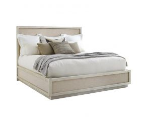 Cotiere King Panel Bed in Light Wood