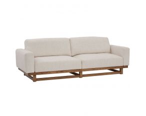 Floating Track Sofa in Greyed Brown