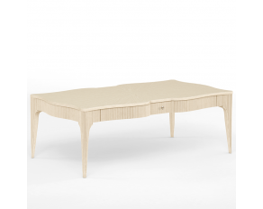 Nova Rectangular Cocktail Table Mist in Greyed Brown