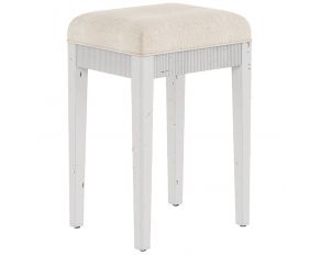 Palisade Gathering Console Stool in Vintage White