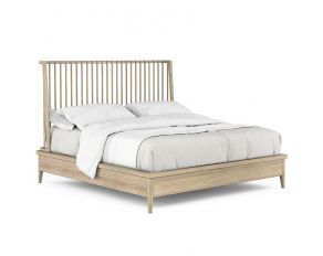 Frame Queen Spindle Bed in Chestnut