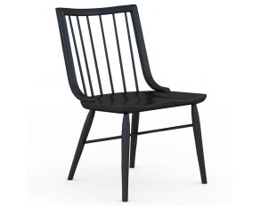 Frame Windsor Side Chair Accent in Black