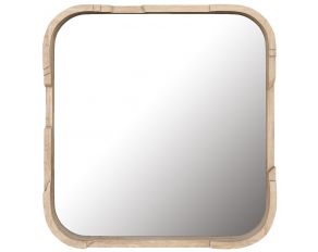 Post Accent Mirror in Greyed Brown