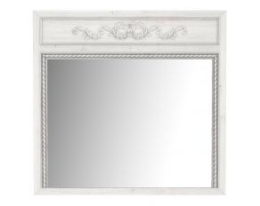 Somerton Trumeau Landscape Mirror in Antique White