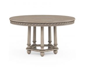 Somerton Round Dining Table in Antique Brown