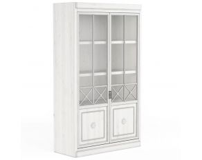 Somerton China Display Cabinet in Antique White