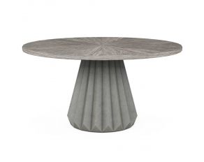 Vault Round Dining Table in Mink